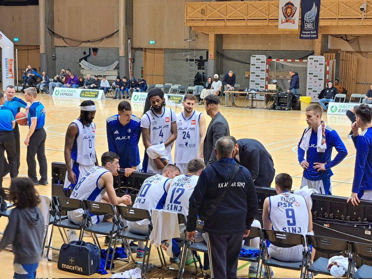 1dalmat's tweet photo. Zanimljiva utakmica #ENBL 🏀 lige u Bergenu 🇧🇻. #Fyllingen Bergen - #Alkar Sinj 72-74. Zaslužena pobjeda Alkara, bilo je gusto. Čestitke i Fyllingenu na odličnoj utakmici. Košarka u Norveškoj sve je popularnija, pojačavaju se ulaganja u  klubove i rad sa mladima. https://t.co/0uEz5UUoNC