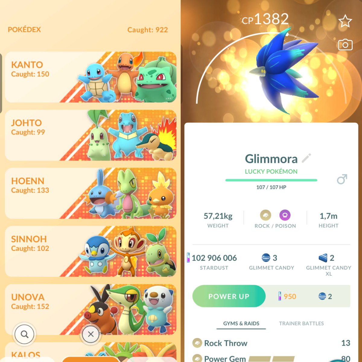 Event Completed 🚀
Lucky Dex Also 👀

#PokemonGO
