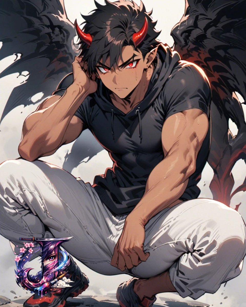 j_xcore's tweet photo. My demon 🖤

#demonboy #animeart #digitalart #aiart https://t.co/Qcws4rkGx0