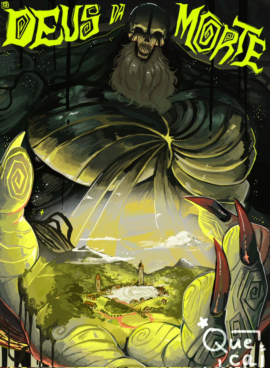 Quecael_'s tweet image. "O SANTO BERÇO DEVORA!" 🖤💀 (1/4)

Fanart do Deus da Morte e o Santo Berço, de Ordem Paranormal!

#OrdemParanormal #osnf