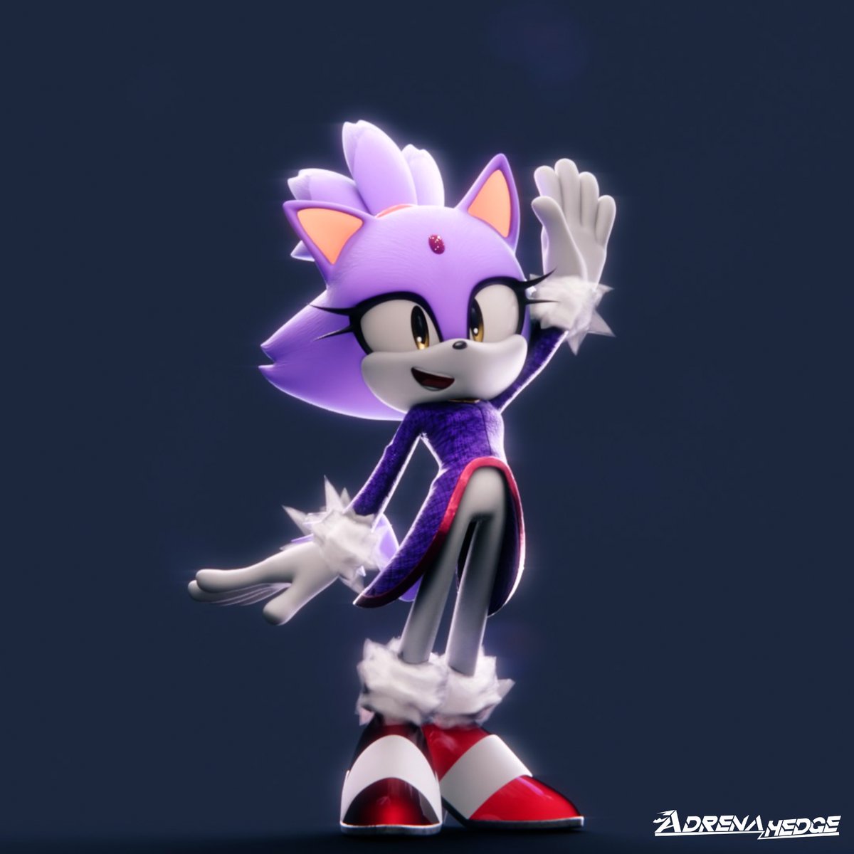 Adrenahedge1's tweet photo. 💙💜 Happy Blaze!!! 💜💙 https://t.co/N1ZsATVqCG
