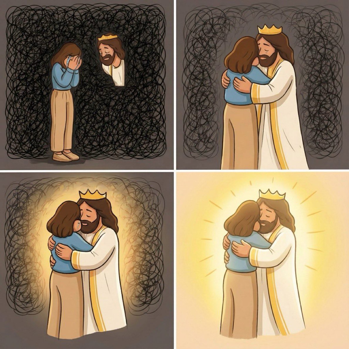 isisLizposts's tweet image. Eso que tanto te preocupa, entrégaselo a
Dios, él sabe que hacer.❤️‍🩹