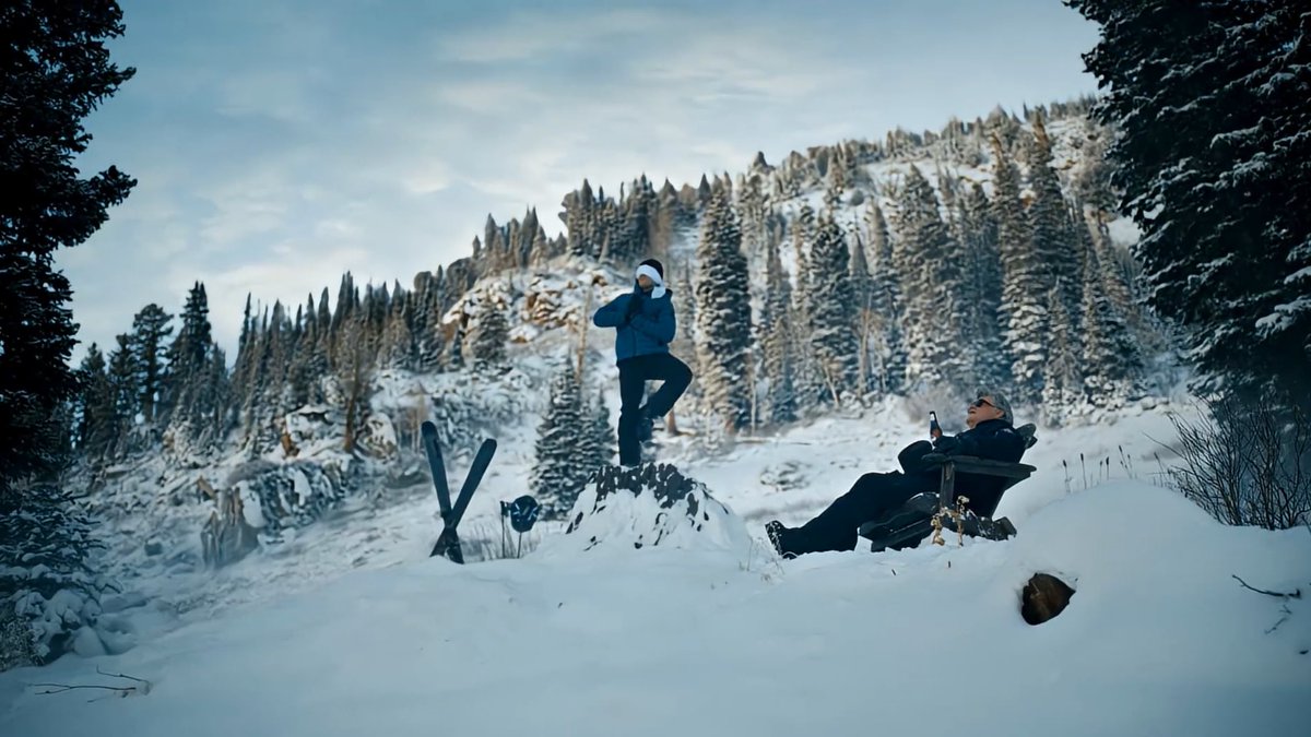 andordameron's tweet image. never thought i’d be so obsessed with a beer ad but omg lewis pullman and kurt russell y’all are everything 🫶🏻