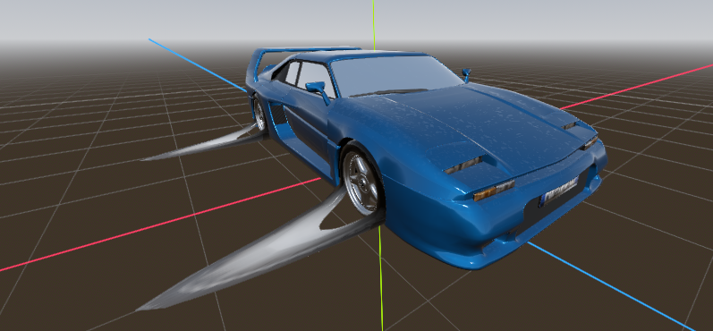 Tire deformation let's goooo baby 💖 (How silly of me for accidentally set the slider to 500% in the last pic)

#GodotEngine #RacingGames #indiedev