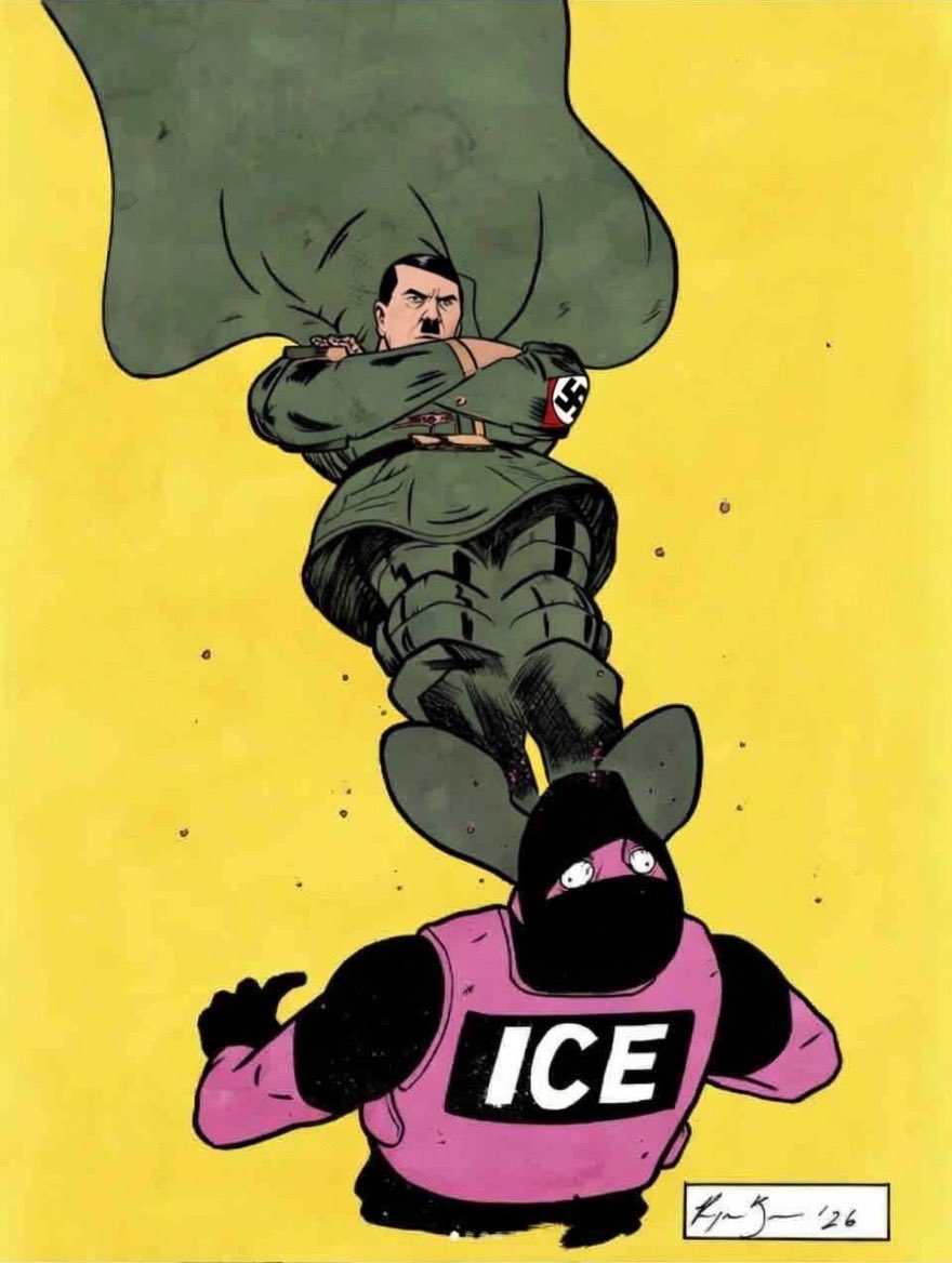 Adolf Hitler is joining the fight against ICE!