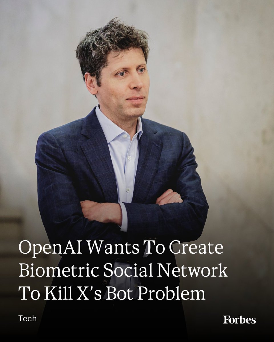 Openai Wants to Create Biometric Social Network to Kill X’s Bot Problem