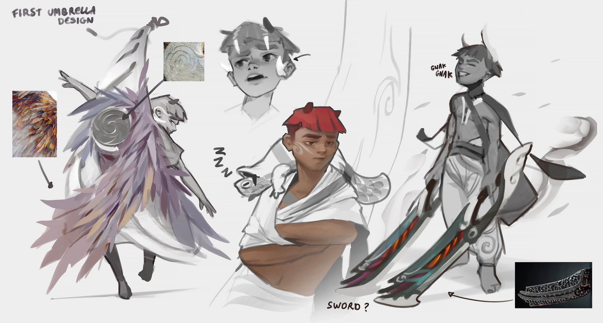 Old concepts from a personal project #sketch