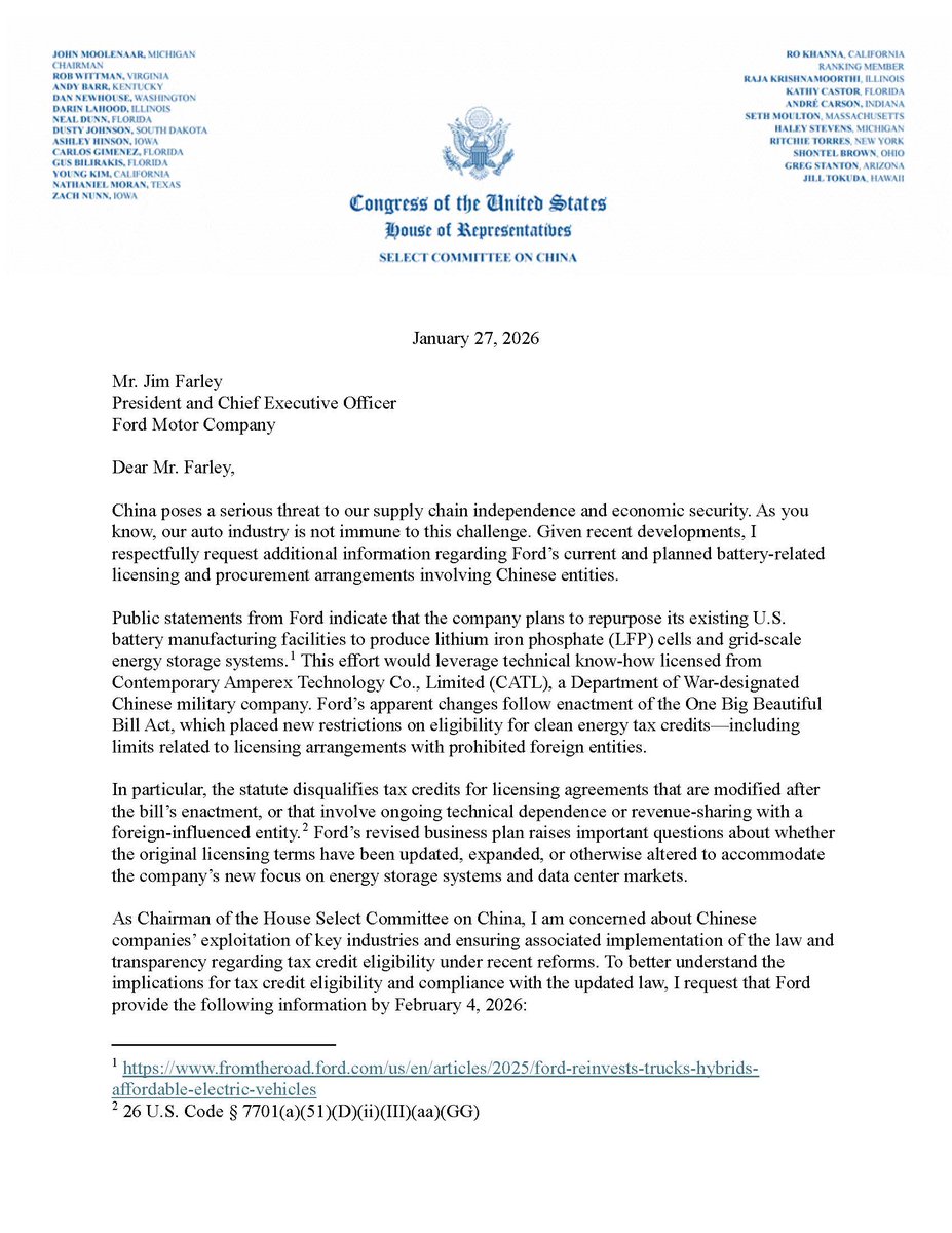 Select Committee on China tweet media