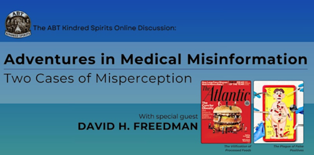 ABTagenda's tweet photo. I’ve had a longstanding interest in MEDICAL MISINFORMATION. Few are better on it than @dhfreedman. From his book, “Wrong,” to his landmark 2010 Atlantic article, he’s a defining voice. https://t.co/c3eOyYTWWF https://t.co/yWaqvWRdr3