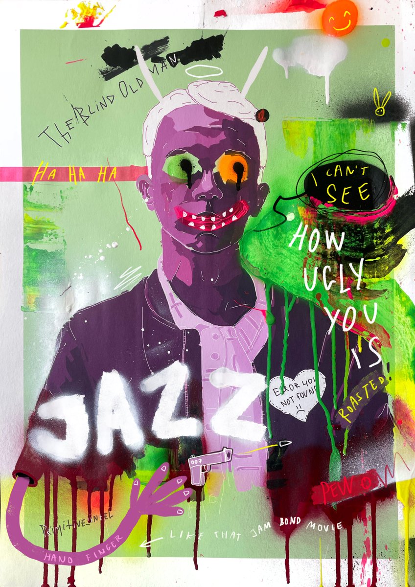 Gn !
COLLAB WITH THE GREAT AND CRAZY  <a href="/CustomHorror/">Custom Horror</a>

Hand Finger

9 #tezos 

Art link <a href="/objktcom/">objkt</a> 

objkt.com/tokens/KT1FeUW…