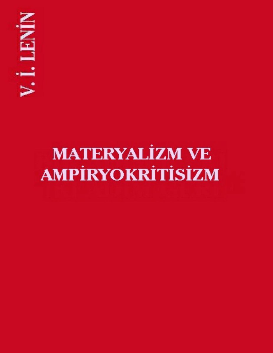 Materyalizm ve Ampiryokritisizm - Vladimir İlyiç Lenin #pdf

İNDİRMEK İÇİN:
👇
lnk.news/t9I

KİTAP BİLGİLERİ:
TÜR: PDF