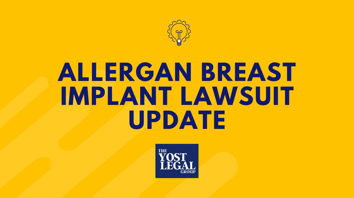 YostLegalGroup's tweet photo. If you were diagnosed with BIA-ALCL after receiving Allergan textured breast implants, contact The Yost Legal Group for guidance. To learn more, go to https://t.co/d4xpvloNrm
#AllerganLawsuit #ProductLiabilityLawyers #AllerganBiocellImplantsRecall #TheYostLegalGroup https://t.co/xMogpuyHdS