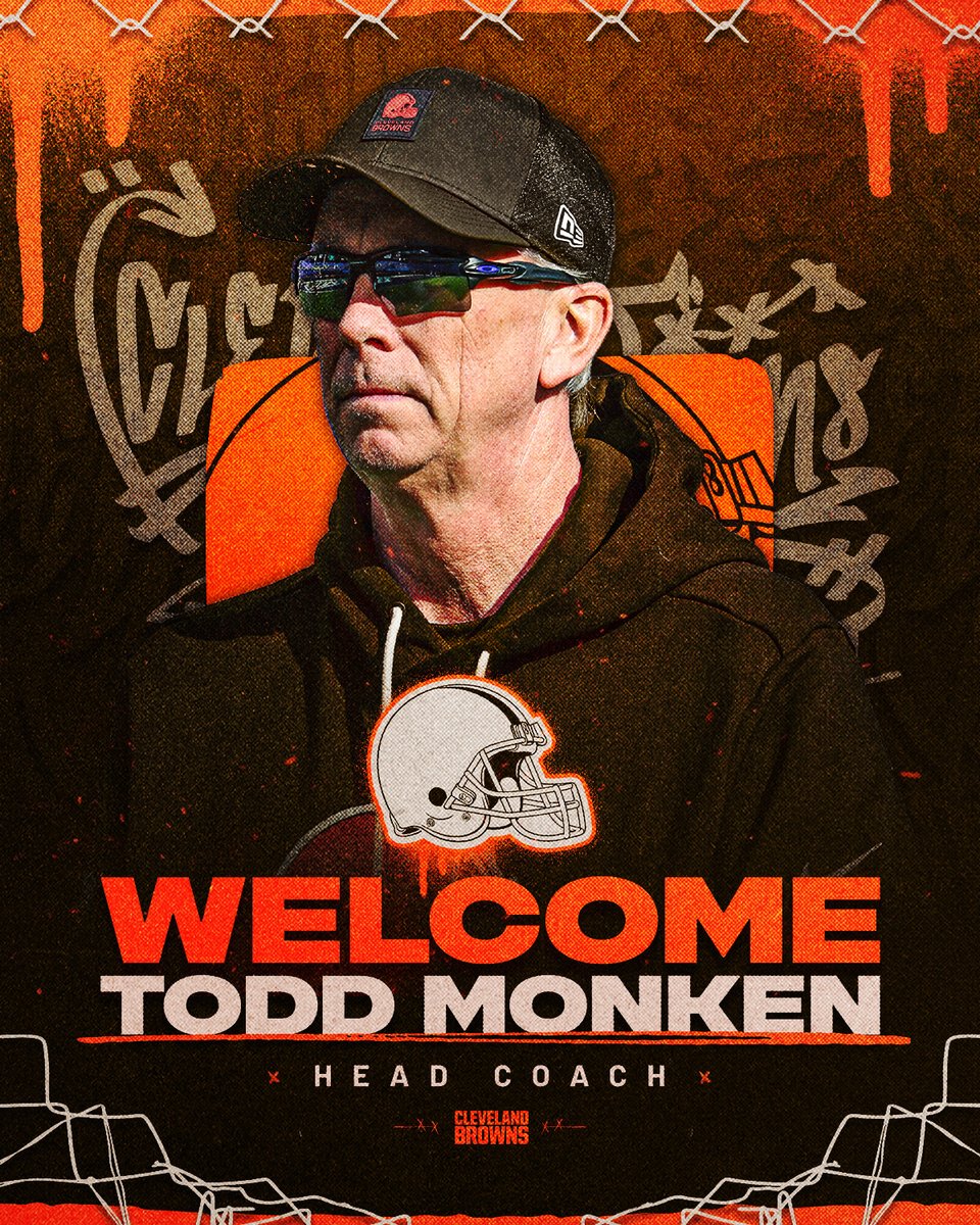 Welcome back to Cleveland, Coach!
We have named Todd Monken as our next head coach