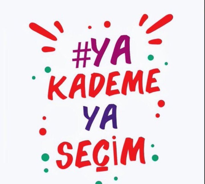 caniscan52's tweet photo. #YaKademeYaSeçim https://t.co/019cEMx3Lg