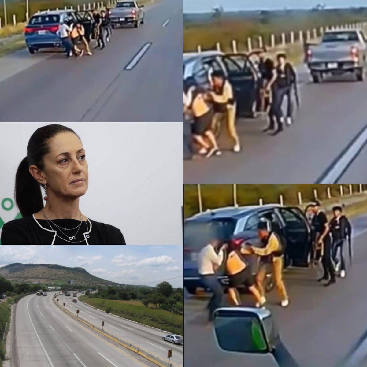 Y sí, en efecto: el equipo de comunicación de Claudia Sheinbaum fue asaltado en la carretera San Luis–Matehuala, una de las más inseguras del país.

Les quitaron celulares, efectivo y equipo de trabajo. Algunos integrantes del equipo incluso presentaron crisis nerviosas.

Si eso