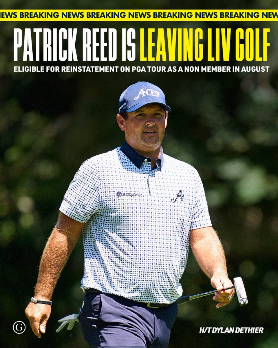 I support Patrick Reed and wherever he decides to play golf. TYFYS to <a href="/4AcesGC_/">4Aces GC</a> 🫡. 

PS Free Agency has officially arrived in pro golf.