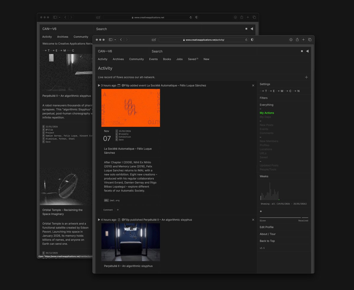 CreativeApplications.Net tweet media
