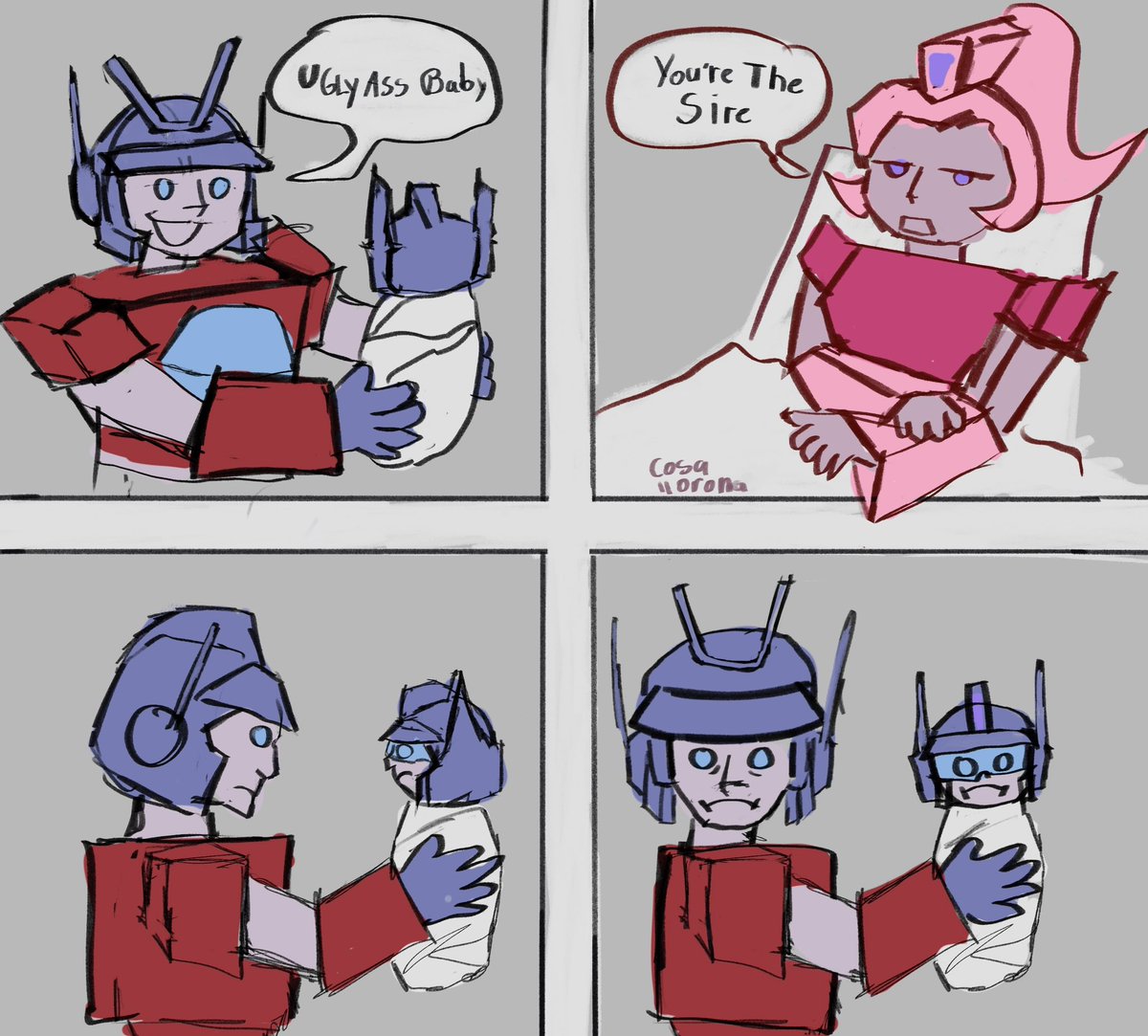 Cosa_llorona's tweet image. Ugly baby Saber

#transformers #oplita