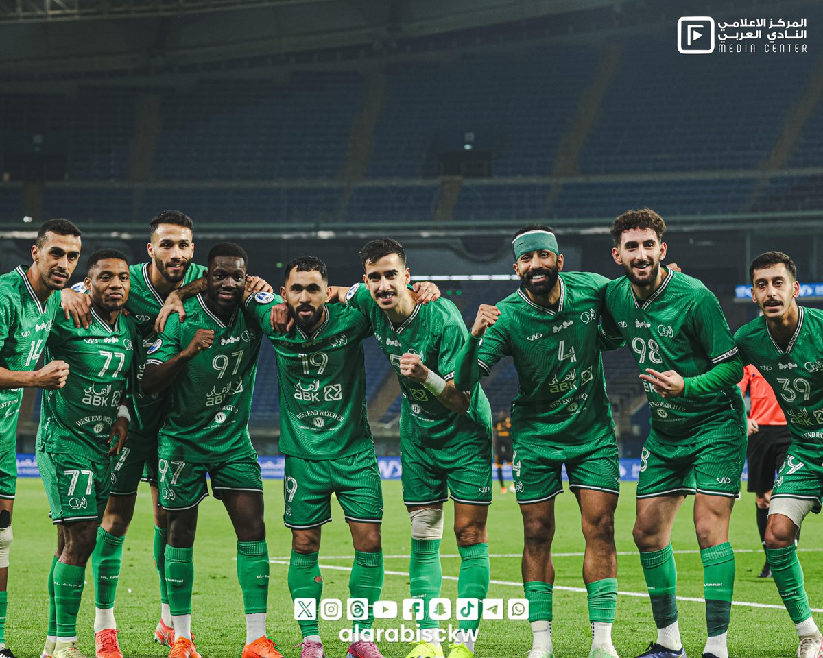 alarabisckw's tweet image. 📸 ريمونتادا خضراء 💚

العربي يضرب 3 مرات في 9 دقائق أمام القادسية ⚽🔥