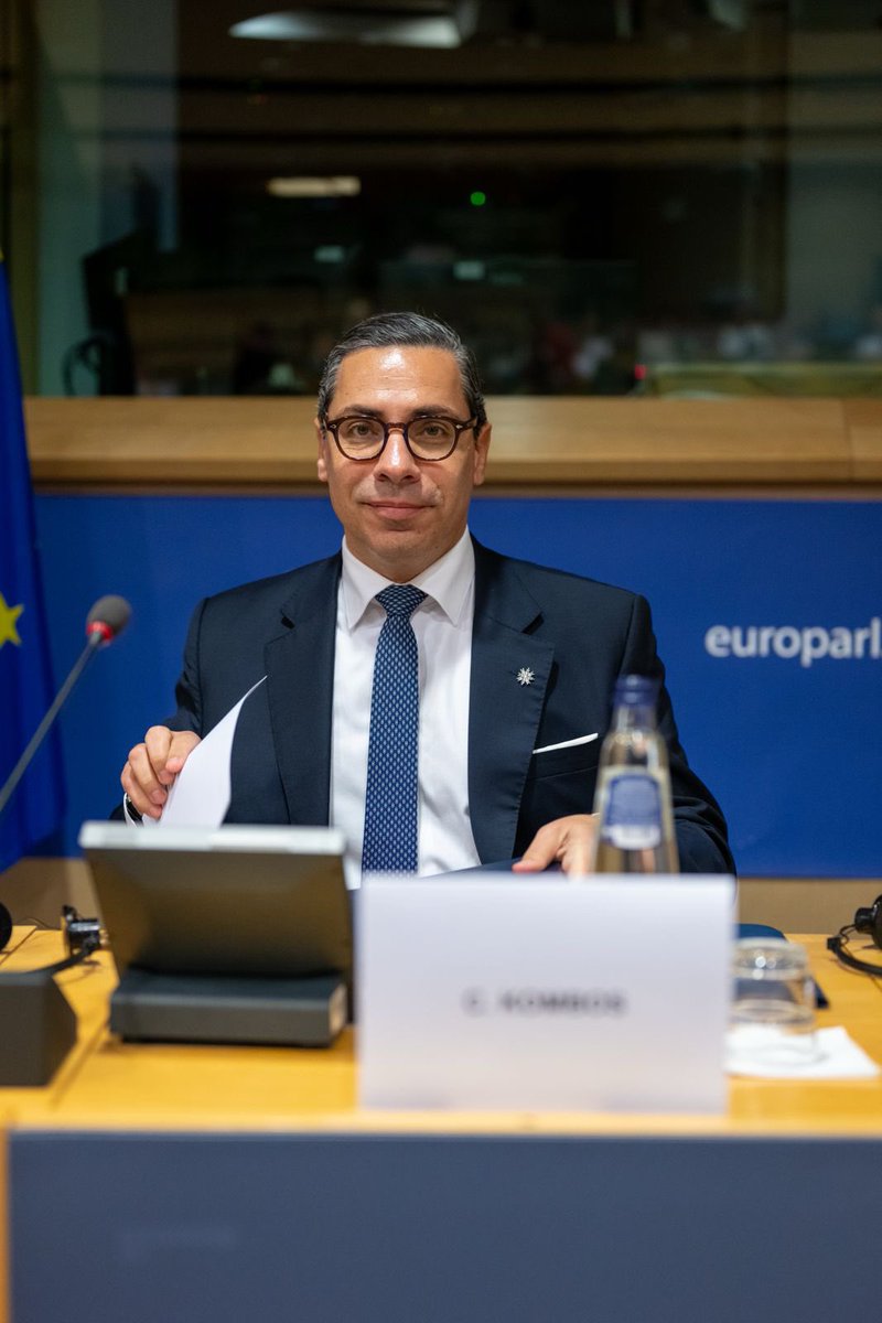 📍Brussels ~ Distinct pleasure to present this afternoon before the DEVE Committee <a href="/EP_Development/">DEVE Committee Press</a> of the European Parliament, the priorities of the <a href="/CY2026EU/">Cyprus Presidency of the Council of the EU 2026</a> Presidency in Development Cooperation, International Partnerships, External Financing and Humanitarian Assistance. 

As I