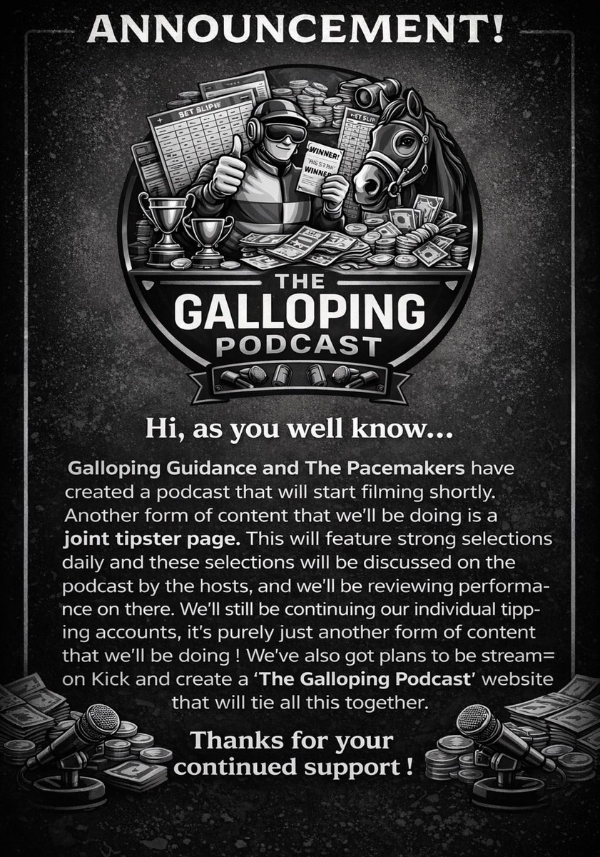 The Galloping Podcast tweet media