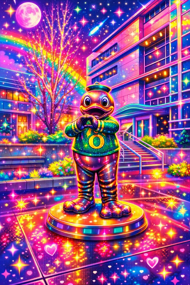 TeamJens347's tweet photo. 🌈🦆✨🫶
Kicking off Team JENS social media scavenger hunt with all the sunshine and rainbows this grey Eugene Wednesday isn't giving us!
#SM4J2026 https://t.co/Svm03tZfWF