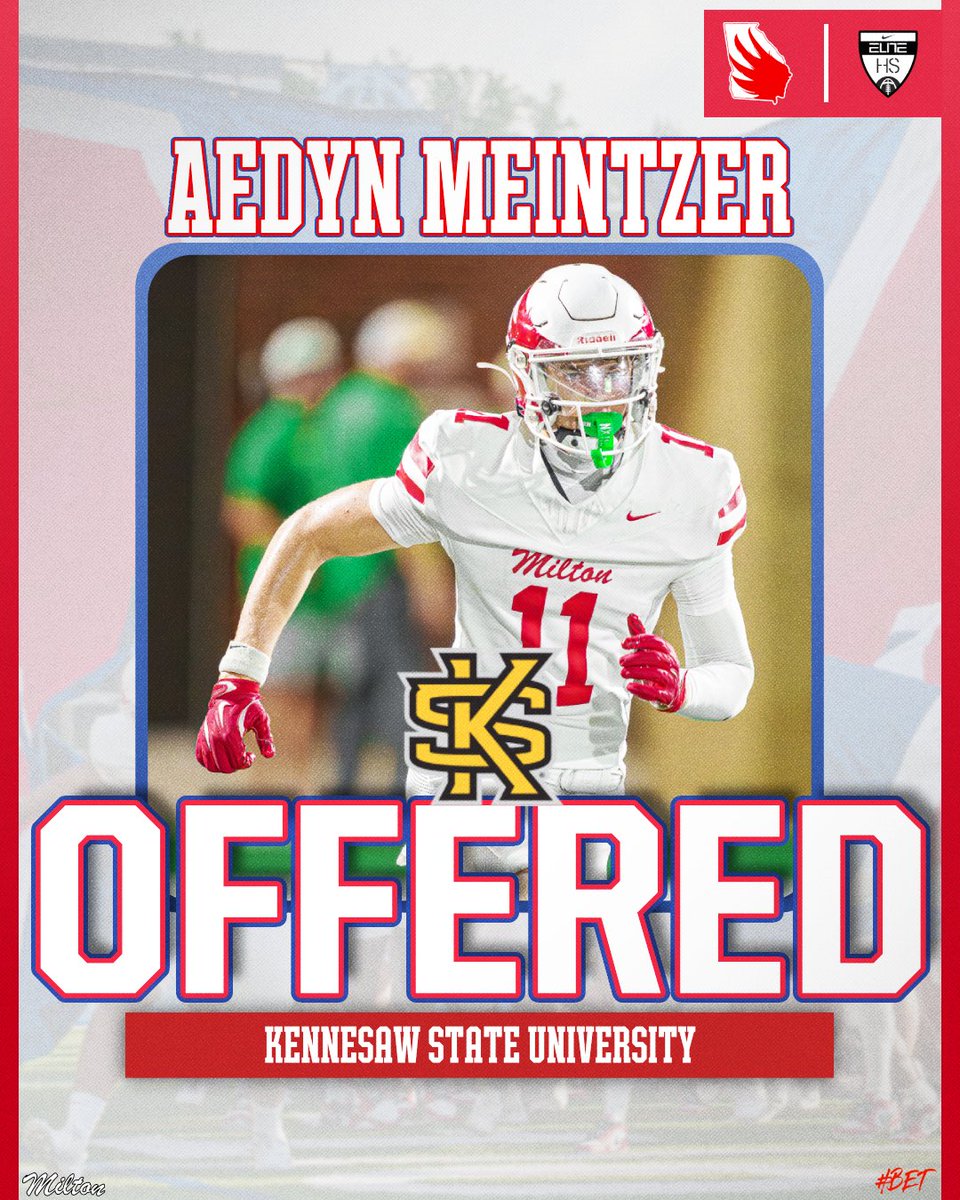 Milton High School Football tweet media