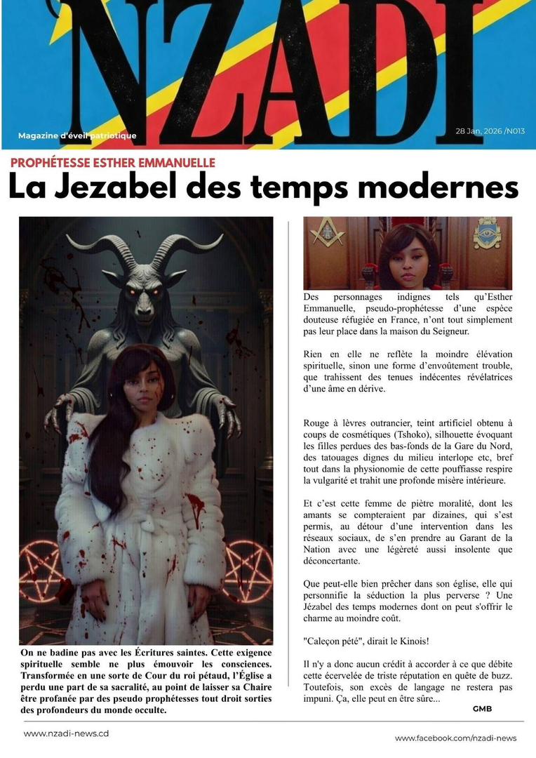 OdiaPatrick's tweet photo. la sorciere 
#RDC2026 https://t.co/GU624UwRWi