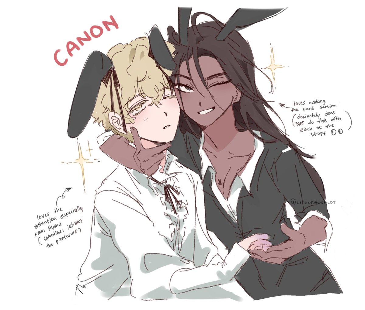 litzdrawsalot's tweet photo. I did some doodles for fun and just decided to color them
#hyuluka #alnst https://t.co/6xtAVIlkzp