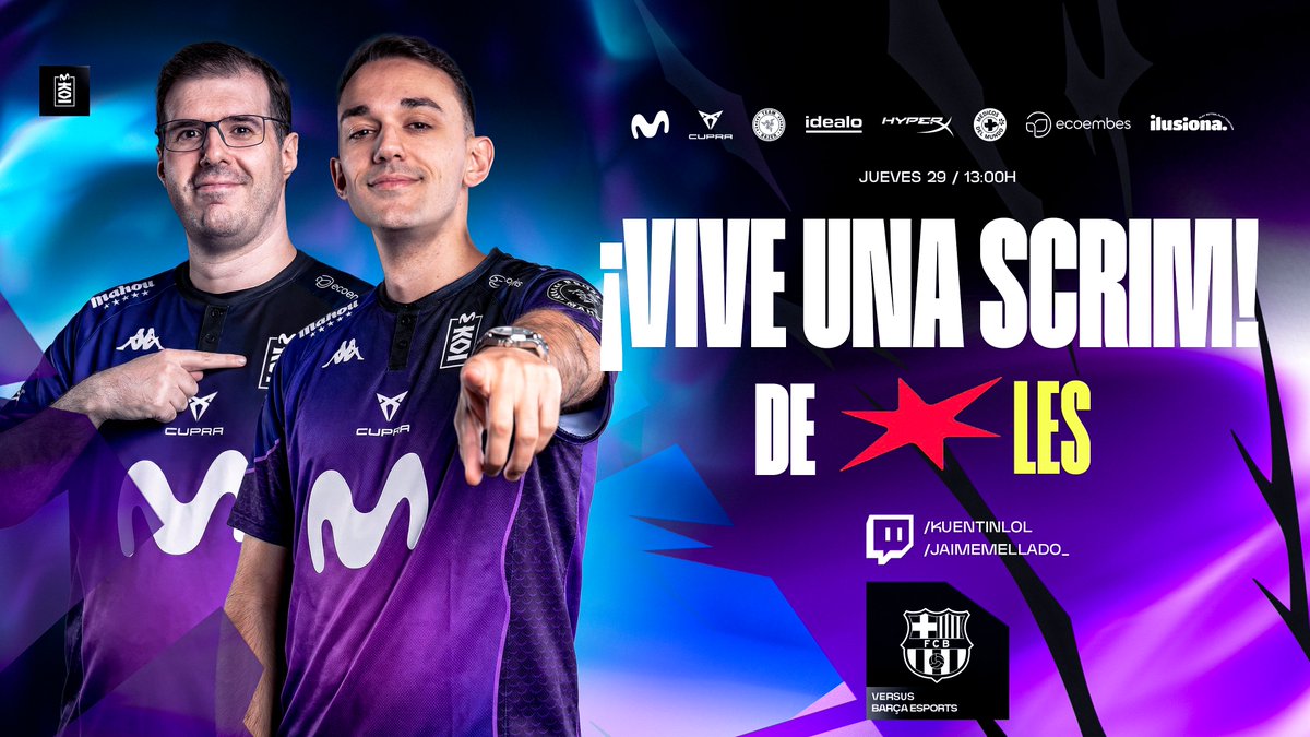 Movistar KOI League of Legends tweet media