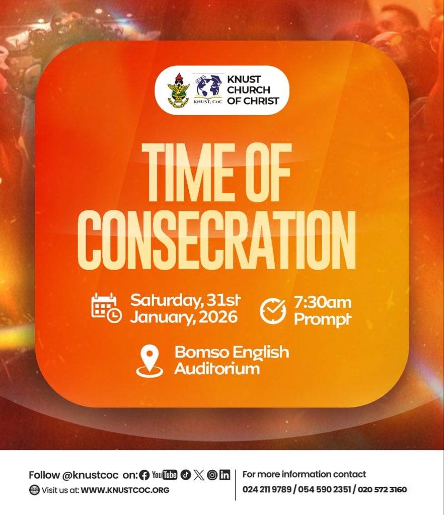 KNUST CHURCH OF CHRIST tweet media