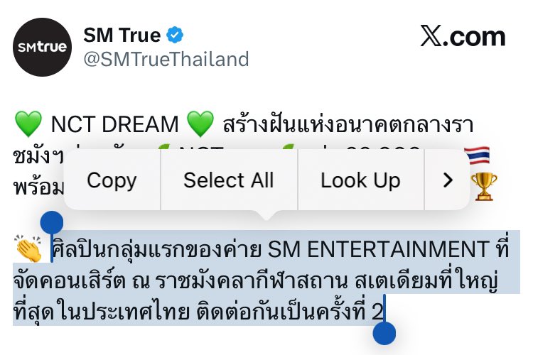 ตำรวจราชมังลงแล้ว แกอย่าลืมไปมอบตัวล่ะเอสเอ้มทรู