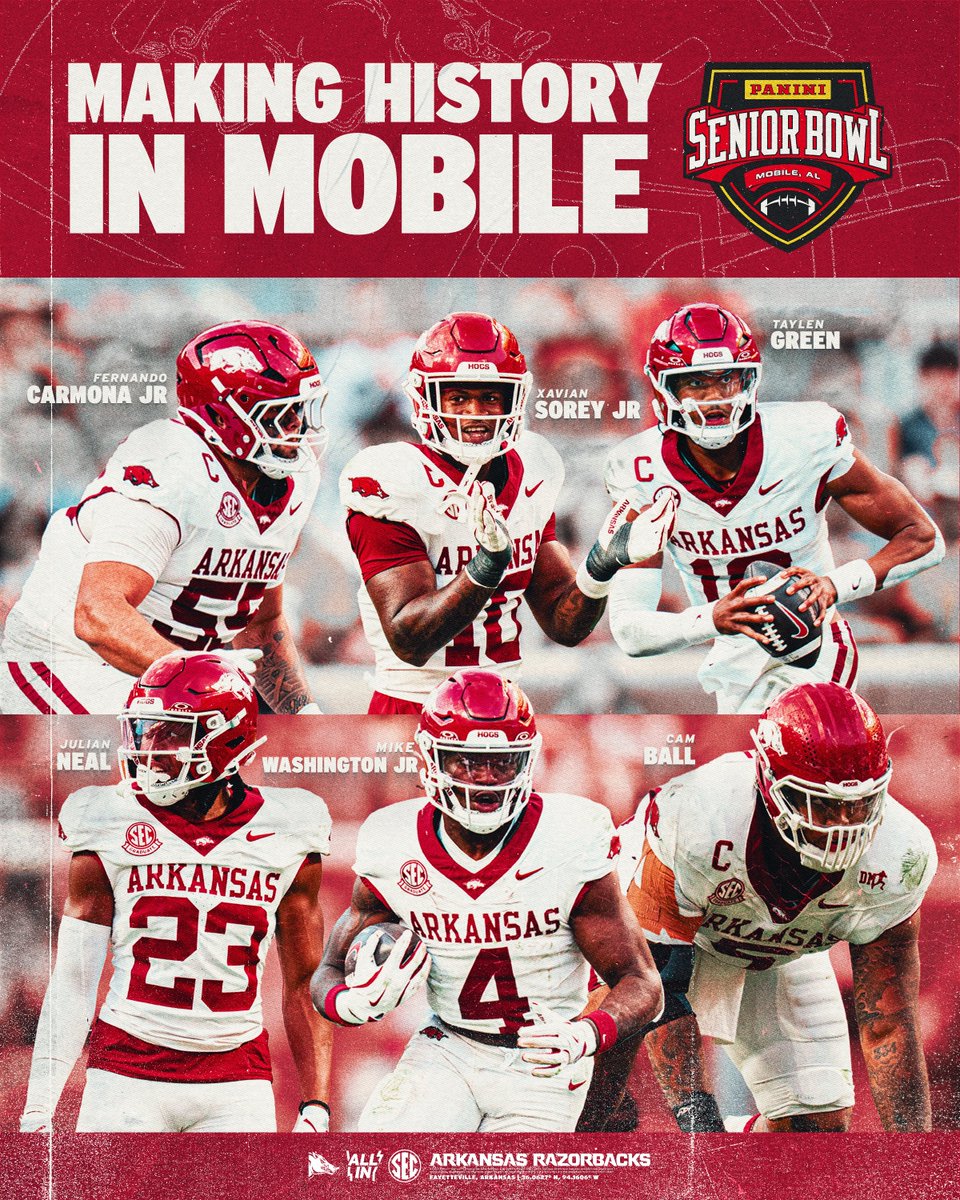 Arkansas Razorback Football tweet media