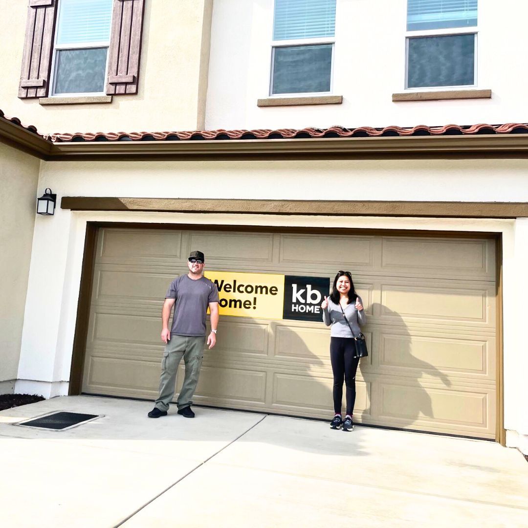 kbhome's tweet image. We see you owning a new home this new year. Congratulations to our newest homeowners in the Sacramento, California area. 🏡 Welcome home! Wishing you happiness in your new home.

Tag your photos with #KBHome for a chance to be featured on our socials! #NewHomeowner #WeSeeYou