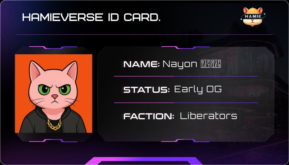 I have generated my <a href="/hamieverse/">The Hamieverse</a> ID.

Join hamieverse dc : discord.gg/hamieverse and claim yours now.