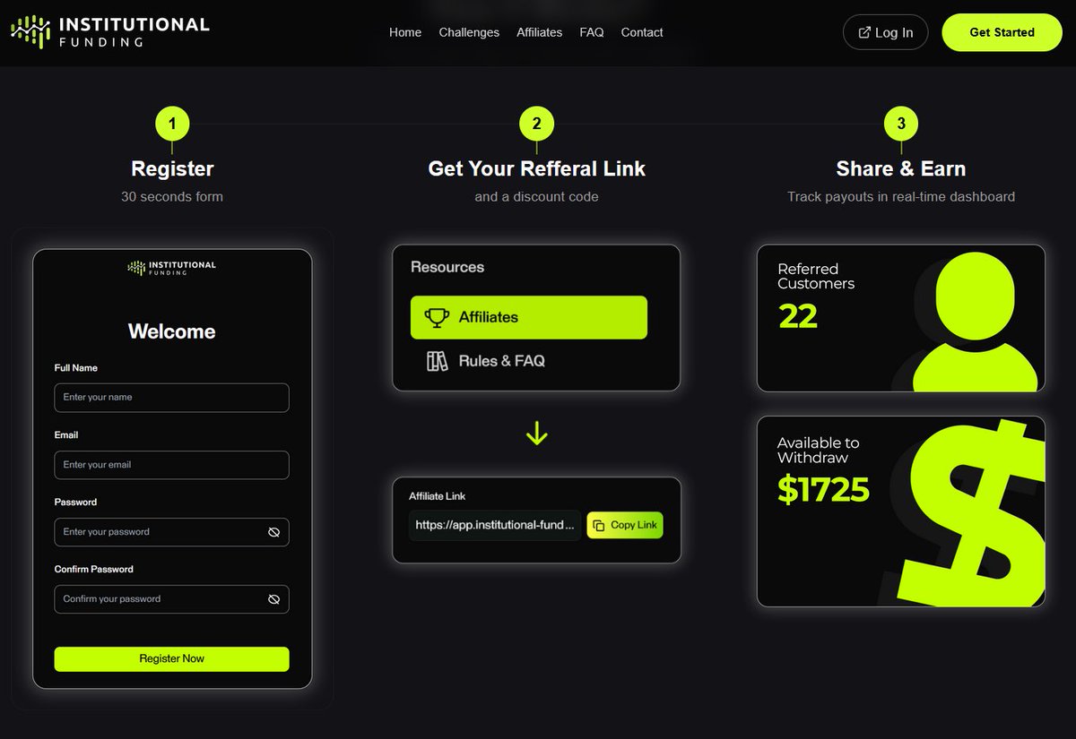 💸 Becoming an affiliate at Institutional Funding is straightforward:
clear steps, and payouts that actually happen.

If you already talk to traders or have an audience,
this is worth a look.

👇 Get started here
affiliates.institutional-funding.com