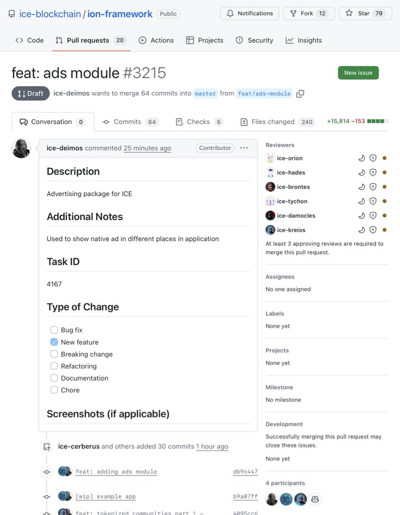 🧵 The End of Surveillance-Based Social Media —

This screenshot shows a real feature in development:
an Ads Module being implemented in Online+ <a href="/ice_blockchain/">Ice Open Network</a> 

In Web2, ads mean:

• Tracking users
• Selling data
• Manipulating attention
• Profits flowing to a few