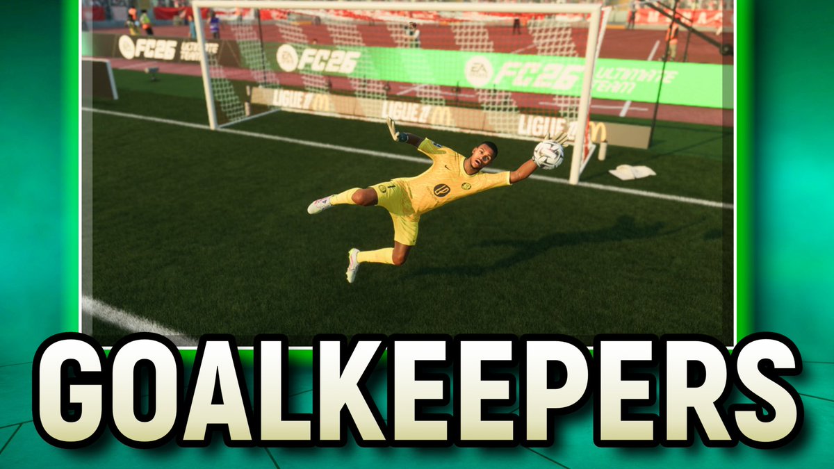 The Best Career Mode
Goalkeepers #FC26 💎

📺 youtu.be/Jud5KQRijqA?si…