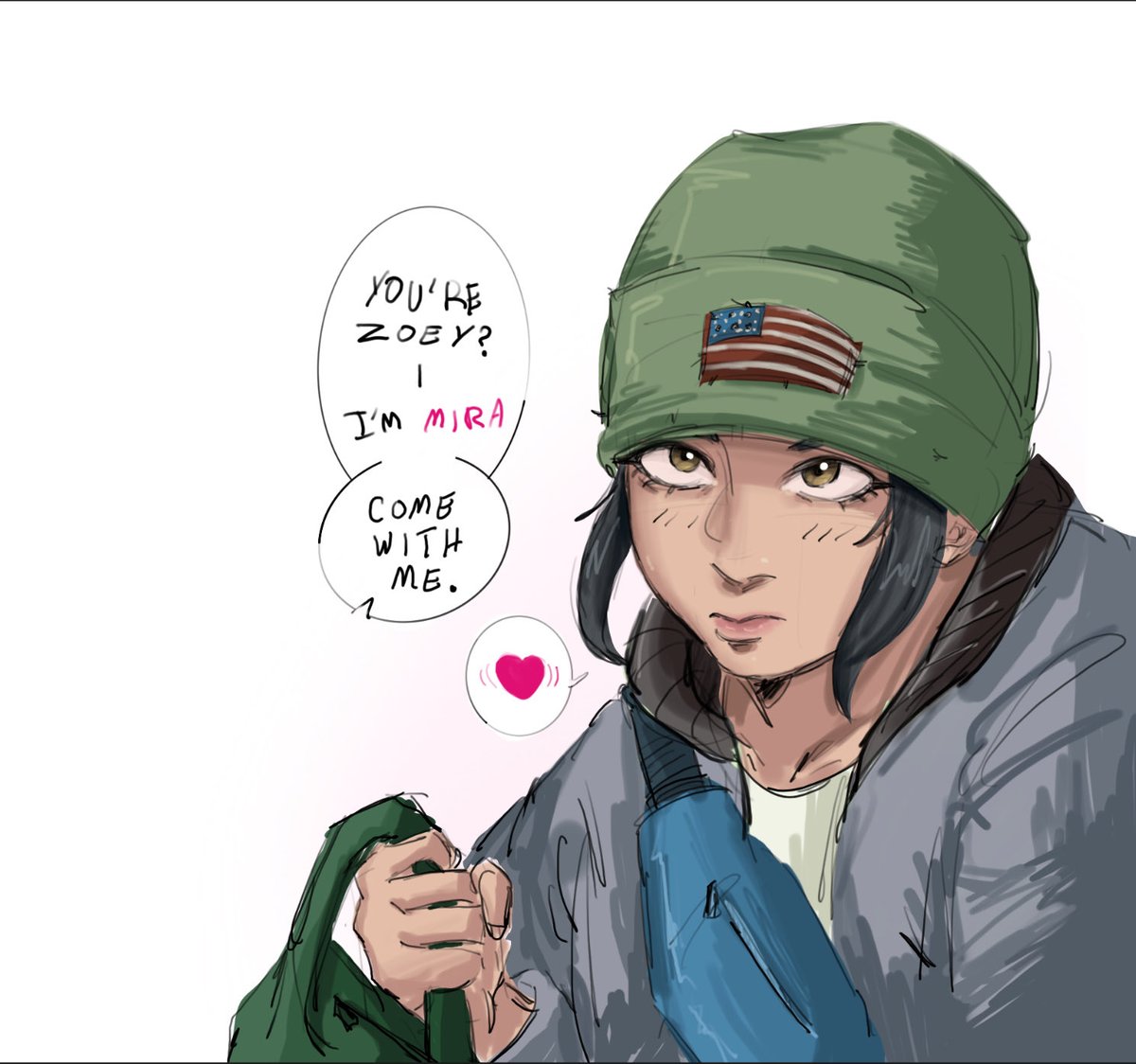 💚🩷 #KPOPDEMONHUNTERS #zoey