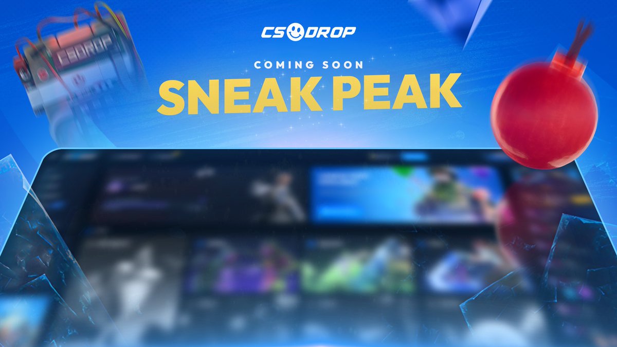 Something big is cooking... 🍳

We’re not just launching a site, we’re revolutionizing Battles. More fun, more features, more dopamine! ⚔️🔥

🩵 WIN $50 - Drop a guess on what we’re bringing to CSDROP 👇