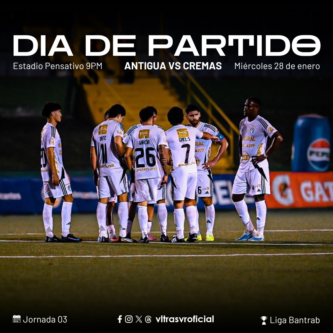 VltraSvrOficial's tweet photo. Jornada 3 | TENES QUE DEJAR EL ALMA Y EL CORAZÓN

🏟️ Pensativo
📺 Tigo Sport
🕰️ 9PM

¡VAMOS LOS CREMAS! 🏴🏳️ https://t.co/YVPWQ7KwKt