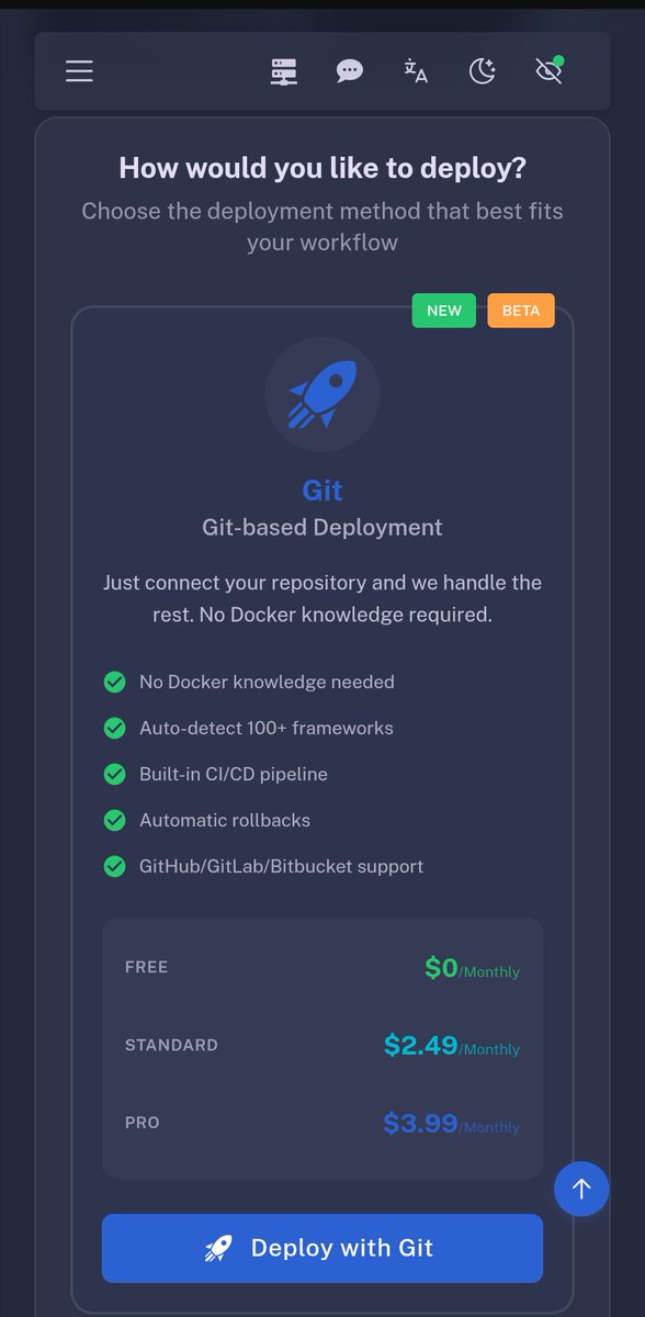 La nouvelle plateforme pour le réseau DePin $FLUX est en ligne 🔥

👉Déployez vos applications directement depuis Github ou Gitlabs en 1 clic.

🎯Aucune connaissance technique nécessaire 

Tarif très avantageux Vs les traditionnels Amazon / Microsoft (paiement en Fiat ou crypto)