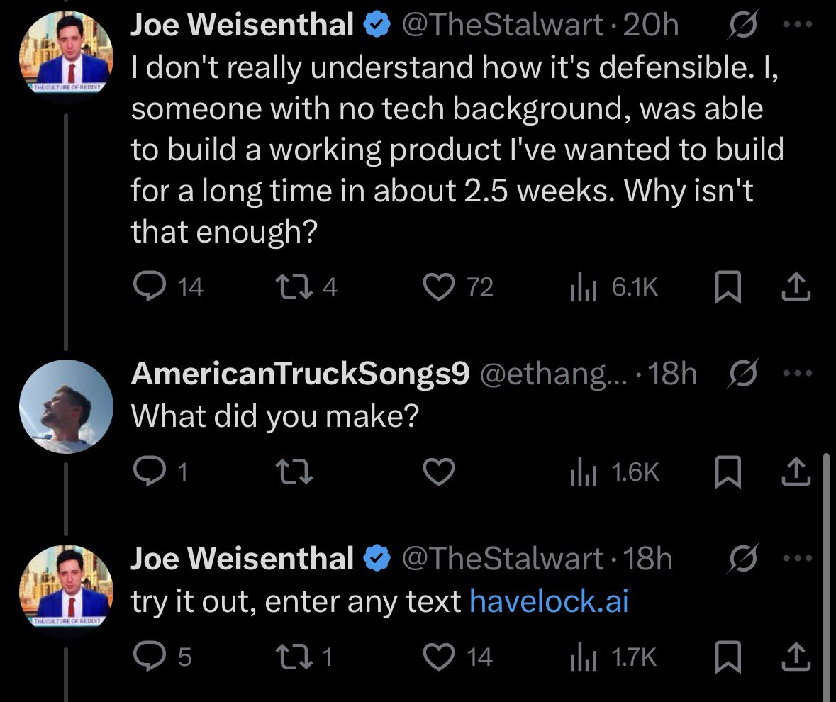 CantEverDie's tweet image. in replies he linkssoftware he made to illustrates how useful ai vibecoding is, and its software that believes that the gibberish “ghghhgggggggghhhhhh” has a 47% historical “blend of oral and literate characteristics”

honestly beyond parody.  all of this is meaningless