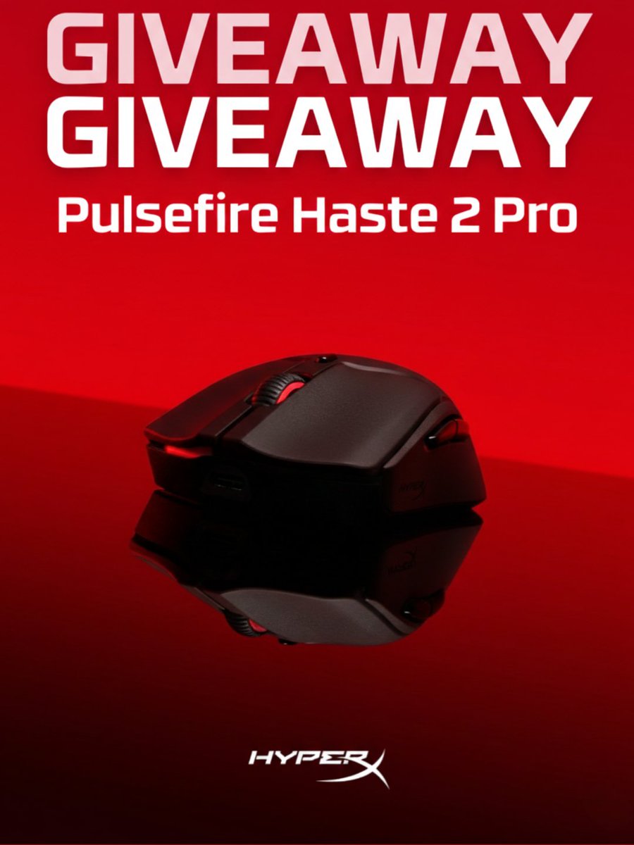 JEU CONCOURS 🚨❤️

On vous fait gagner :
🖱️ 1 souris HyperX Pulsefire Haste 2 Pro

Pour participer :
1️⃣ Follow <a href="/HyperXFrance/">HyperX France</a>
2️⃣ RT et LIKE ce post
3️⃣ Commente avec le #HyperXFamily

TAS lundi matin.