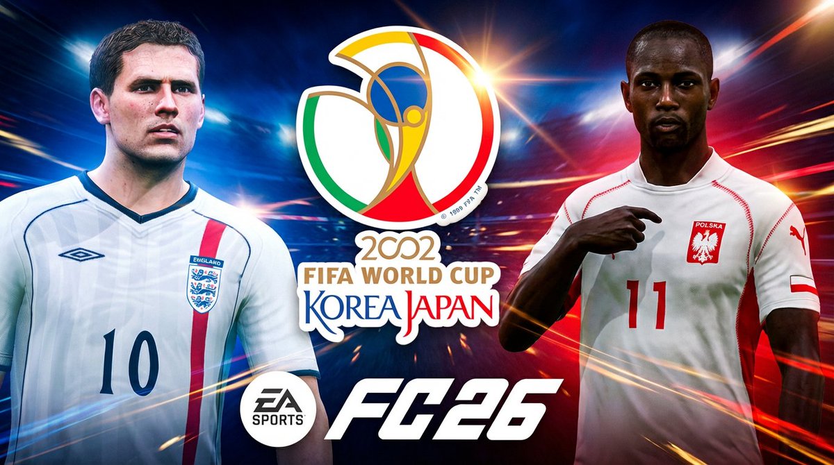 Siemka!

Kto z was pamięta Mundial w Korei i Japonii 2002?
Jakie macie wspomnienia? Może to wasz pierwszy oglądany mundial?

Popełniłem ciekawy materiał w EA FC 26, gdzie z modem możemy właśnie zagrać sobie w ten turniej sam czy z kumplami!

Będzie mi mega miło jak zostawicie coś