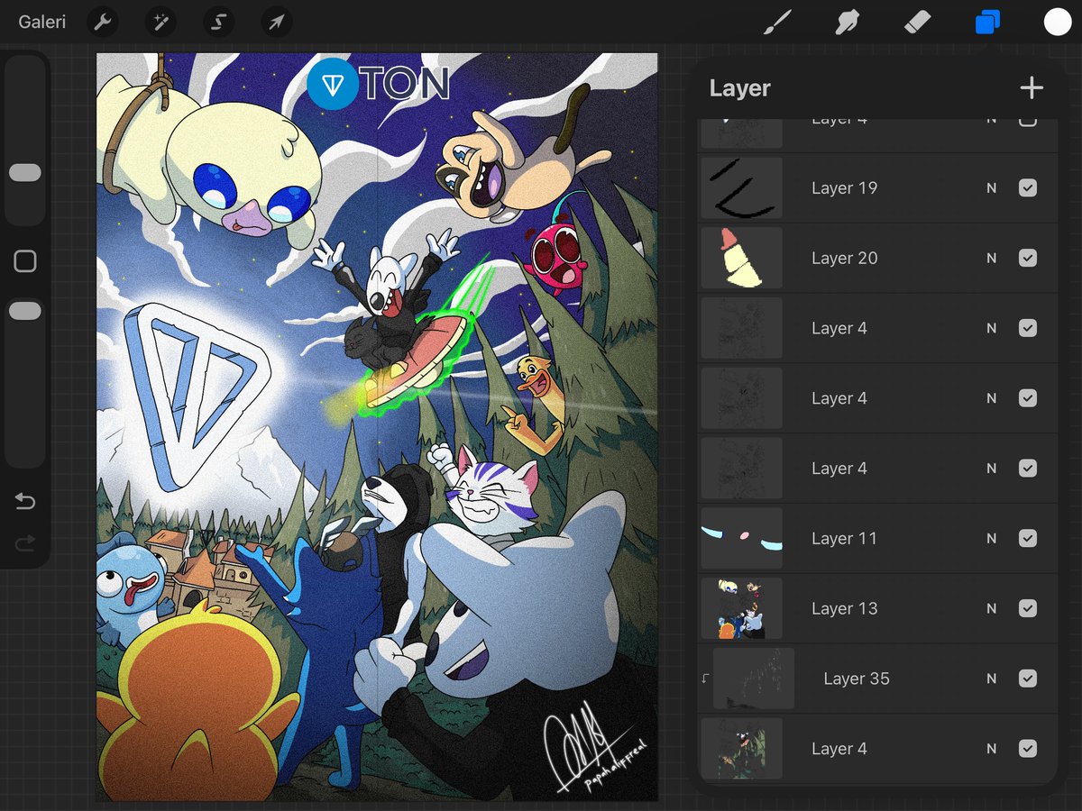 Hello <a href="/toncommunity/">TON Community</a>

This my entry for art contest 
I hope <a href="/toncommunity/">TON Community</a> will love it 🙌🙌

Tag
<a href="/komosuper74/">ChainArt</a>
<a href="/Aav5_12/">Aav5</a>
<a href="/Asta_92/">seven7fold.base.eth</a>

#TON_Art_Contest1 <a href="/ton_blockchain/">TON 💎</a>