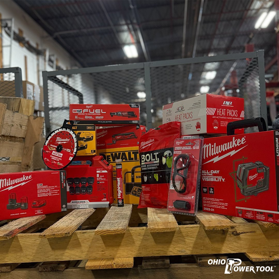 OhioPowerTool's tweet image. If new tools are on your list this year, don’t miss this. OPT’s January Closeout Flash Sale has 15% off thousands of in-stock tools and gear. Great gear, better prices. Shop here: ohiopowertool.com/flash-sale
..
#OhioPowerTool #ToolDeals #PowerTools