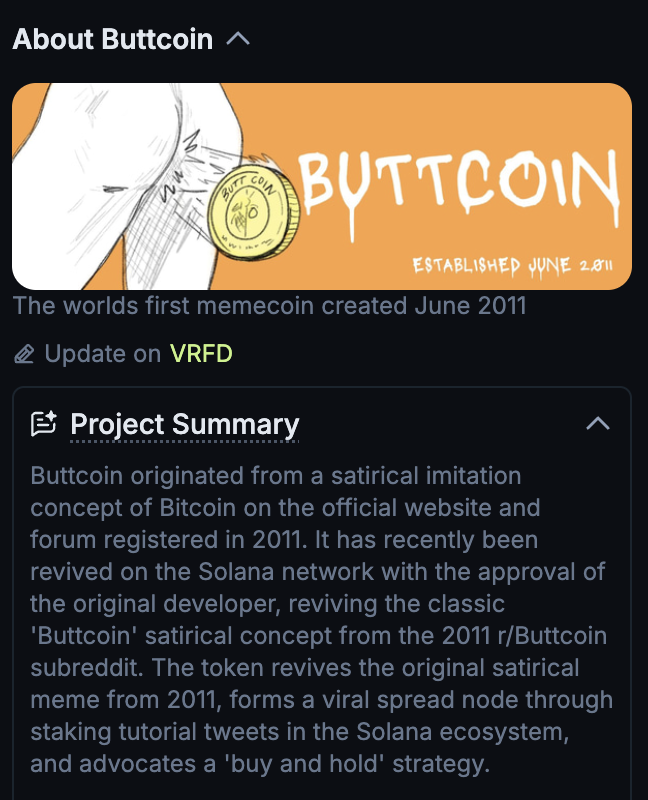Jupiter Exhange knows the lore and significance.

$Buttcoin 🍑