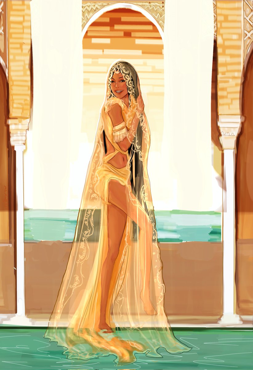 danviverlac's tweet photo. 'Water gardens and sun kisses' 

#asoiaf #eliamartell #housemartell #dorne https://t.co/1J6cCZKjXr