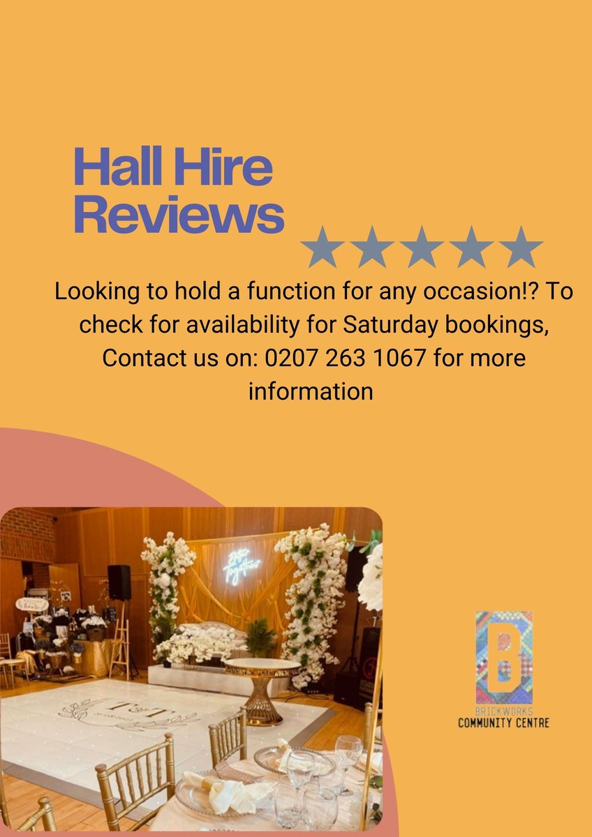 HanleyCrouch - Brickworks Community Centre tweet media